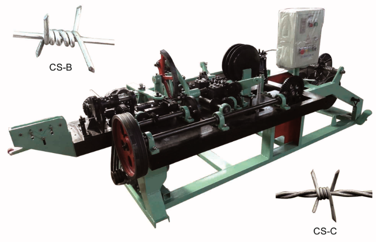 Оборудование для изготовления колючей проволоки с обратным изгибом