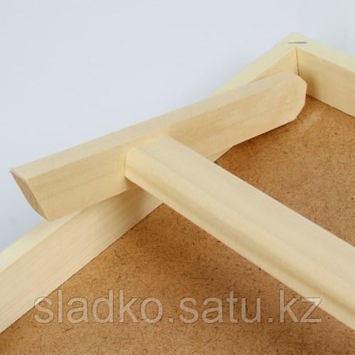 Столик складной деревянный для завтрака Моей любимой с сердечками 50 х 30 см - фото 3 - id-p59351933
