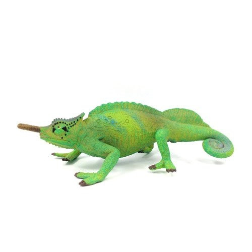 CollectA Фигурка Камерунский гребенчатый хамелеон, 11,4 см