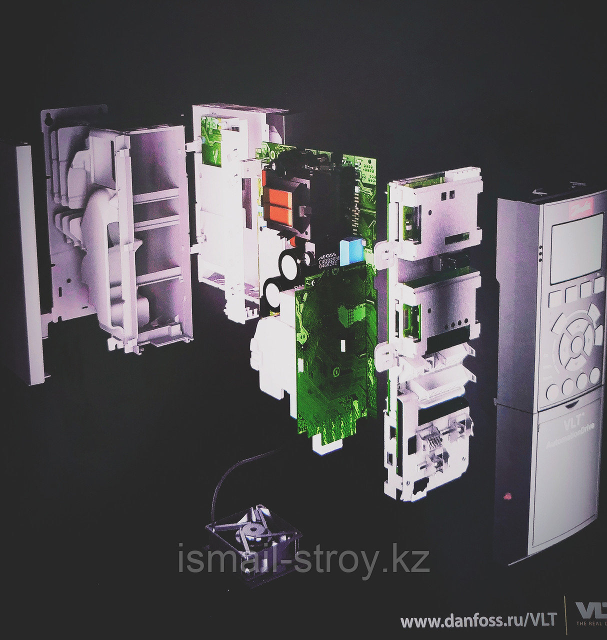 Преобразователь частоты VLT Micro Drive FC 51, 132F0017, 0.37 кВт