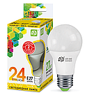 Лампа светодиодная LED-A60-std 24Вт 230В  Е27 3000К 2160Лм ASD