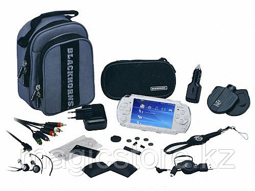 Набор аксессуаров Black Horns PSP Slim 2000/3000 Mega Pack