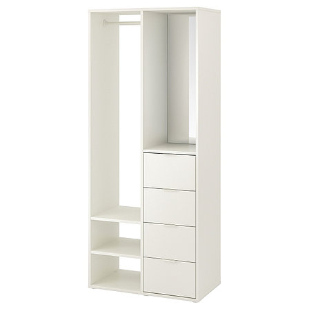 Гардероб открытый САНДЛАНДЕТ белый ИКЕА, IKEA, фото 2