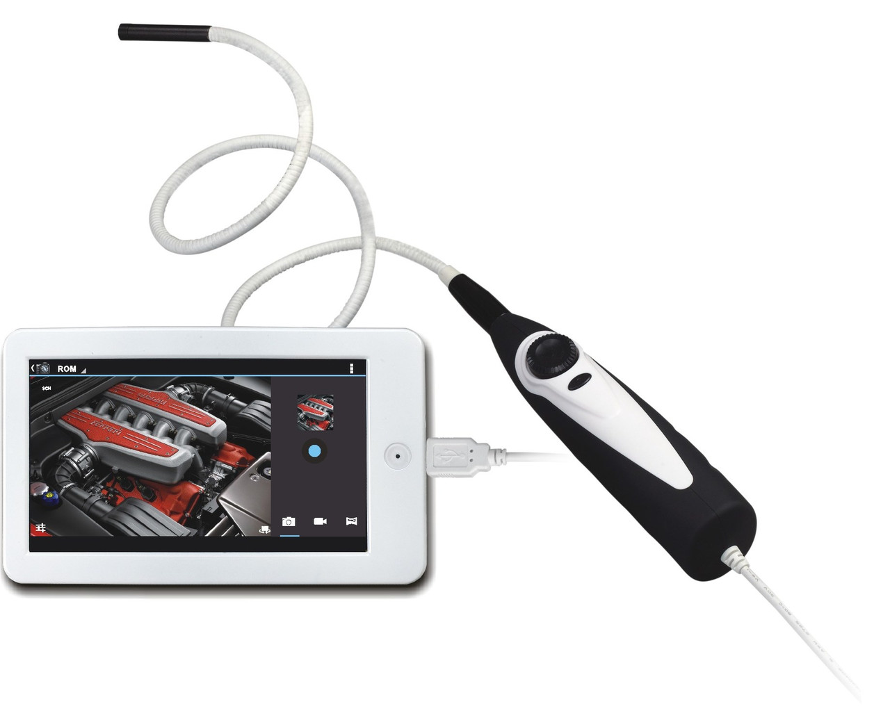 Android 4.0 планшеті бар 98AM USB-эндоскоп, фото 1