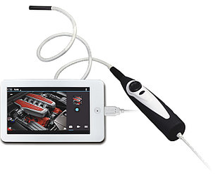 Android 4.0 планшеті бар 98AM USB-эндоскоп