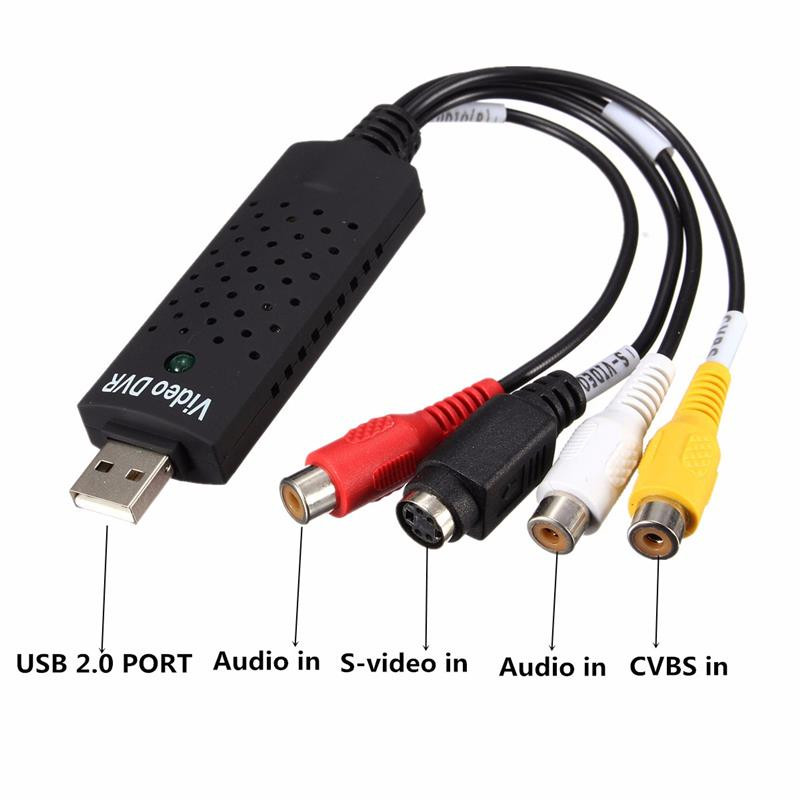 USB карта видеозахвата LUX, EasyCap Video DVR адаптер оцифровка - фото 2 - id-p53204465