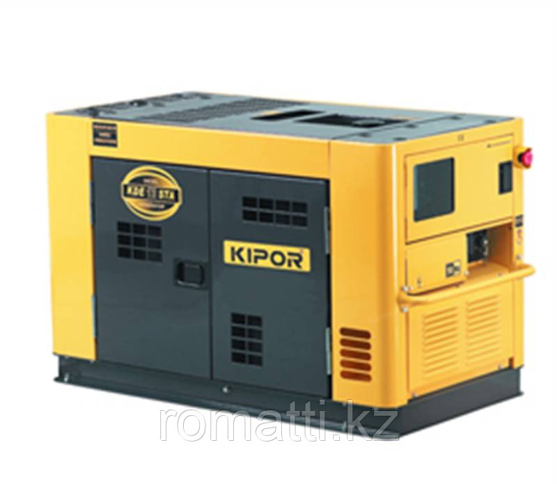 Дизельный генератор KIPOR KDE16STA+KPEC40050DP52A в Алматы, фото 1