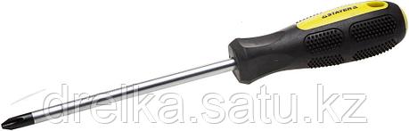 Отвертка STAYER "MASTER" HERCULES, Сr-V, противоскользящая рукоятка, PH № 3 х 150 мм, фото 2