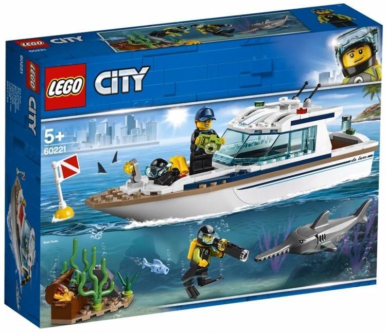 60221 Lego City Транспорт: Яхта для дайвинга, Лего Город Сити