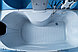 Душевая кабина ALSGDLYF 170A (170*90см )Белый поддон и крыша, фото 3