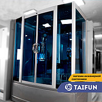 Душевая кабина ALSGDLYF 150B (150*90см) Серый поддон и крыша