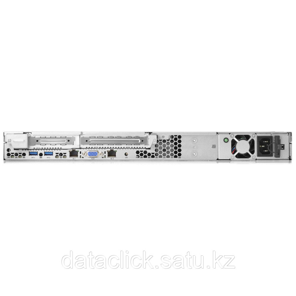 Сервер HPE ProLiant DL20 Gen9 (1U Rack, Pentium G4560, 3500 МГц, 3 Мб, 2 ядра, 3.5", 2 шт, 1x8гб, Без HDD) - фото 1 - id-p59434775