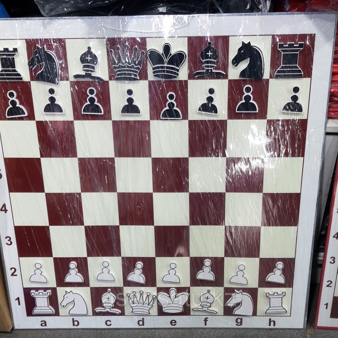Шахматная доска 90×90 см - фото 2 - id-p59437420