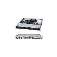 Сервер Supermicro SC813MTQ-600CB/X10SLL-F (1U Rack, Xeon E3-1220 v3, 3100 МГц, 8 Мб, 4 ядра)