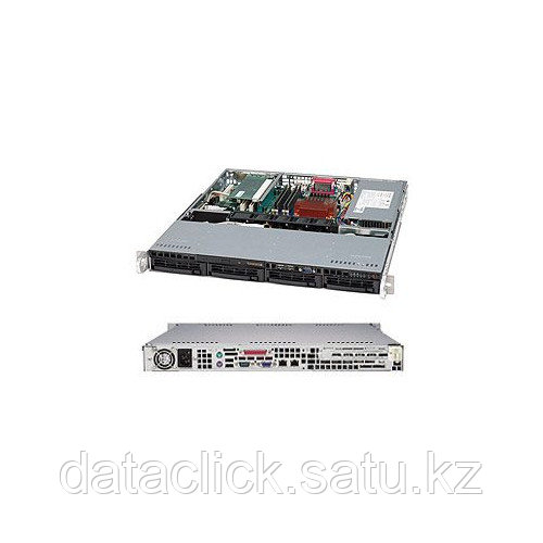 Сервер Supermicro X10SLLF-813MTQ350C (1U Rack, Xeon E3-1220 v3, 3100 МГц, 8 Мб, 4 ядра) - фото 1 - id-p59437705