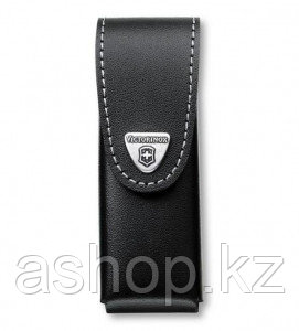 Чехол для ножа Victorinox POUCH 4.0523.3, Материал: Кожа, Крепление: На пояс, Застежка: Липучка, Цвет: Чёрный