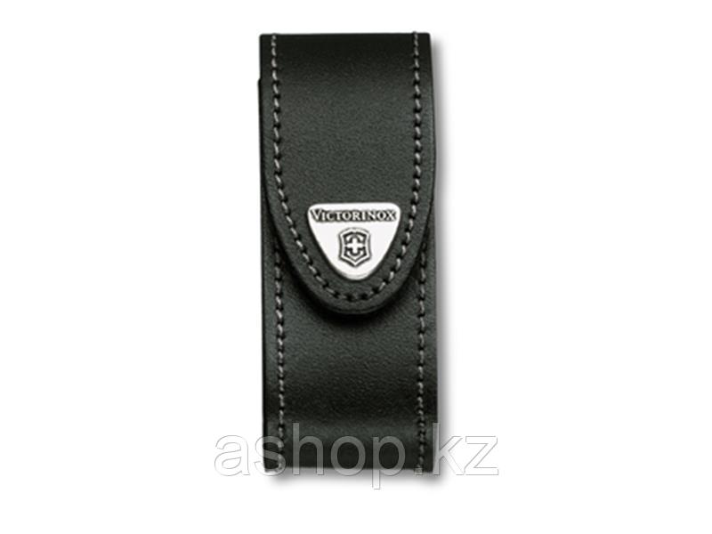Чехол для ножа Victorinox POUCH 4.0520.31, Материал: Кожа, Крепление: Клипса металлическая с поворотным механи