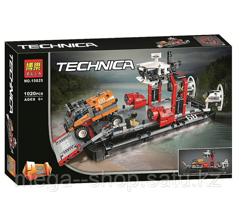 Конструктор "Корабль на воздушной подушке " / Техник 1020 деталей (Technic 10825)