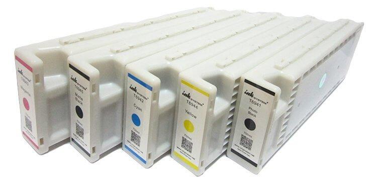 Перезаправляемые картриджи для Epson SureColor SC-T7200 с одноразовым чипом с чернилами 500мл - фото 1 - id-p36906094