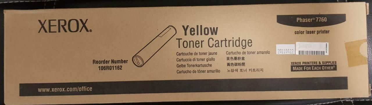 Тонер картридж Xerox Phaser 7760 Yellow