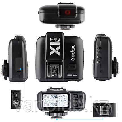 Радиосинхронизатор Godox X1T-C TTL для Canon, фото 2