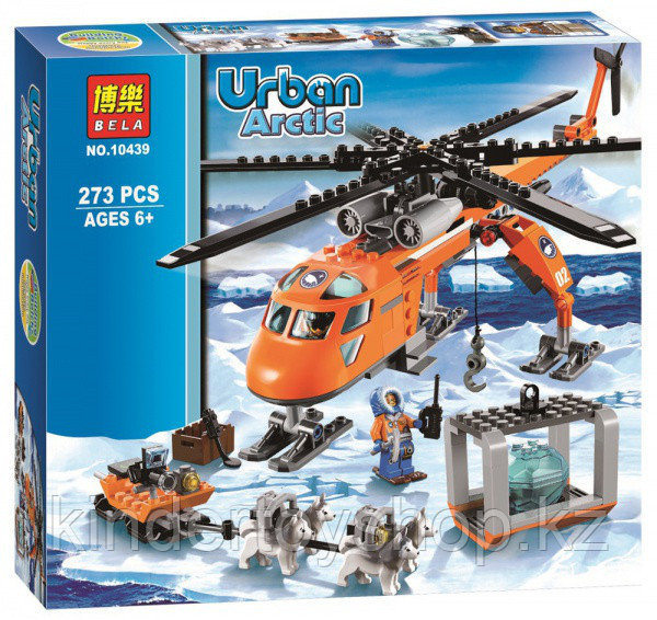 Конструктор toys 10439  "Арктический вертолёт") 273 деталей
