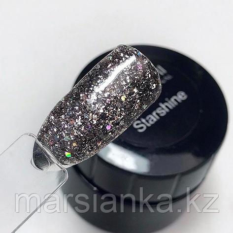 Гель-лак Monami Diamond Starshine, 5гр (платиновый), фото 2