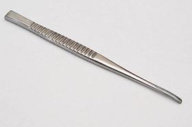 Долото хирургическое с рифленой ручкой желобоватое, изогнутое, 3мм *, (27-3465-03R)