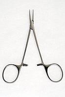Зажим кровоостанавливающий "Москито", изогнутый, 125мм *, (14-0515)