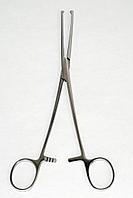 Зажим кровоостанавливающий одно- и двузубый, зубчатый, прямой №3, 200мм *, (14-0574)