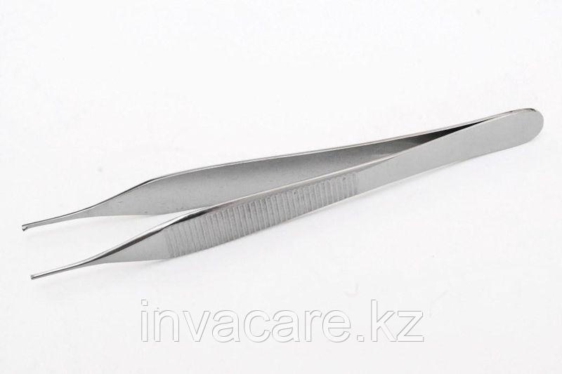 Пинцет хирургический по Адсон, 150х0,8мм. , (13-0384-15)