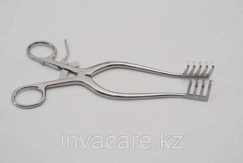Ранорасширитель с кремальерой, большой, 220мм *, (26-3222)
