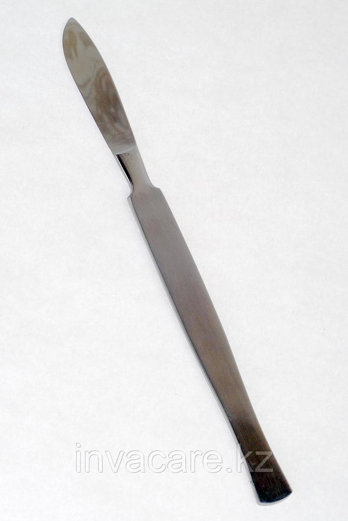 Скальпель брюшистый, средний 150мм*,16-1004R