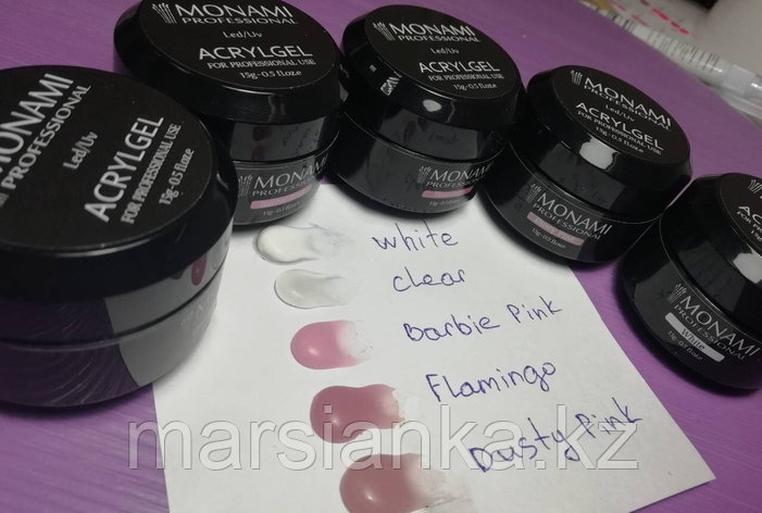 AcryGel Monami White, 15гр, фото 2