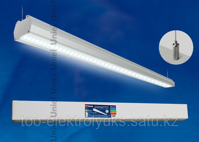 Светильник светодиодный пылевлагозащищенный ULT-V14-39W/NW/HM IP65 GREY Подвесные (аналог ЛСП) - фото 1 - id-p59500280