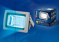 Прожектор светодиодный ULF-S04-10W/BLUE IP65 85-265В GREY картон