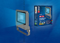 Прожектор светодиодный ULF-F17-10W/BLUE IP65 195-240В SILVER