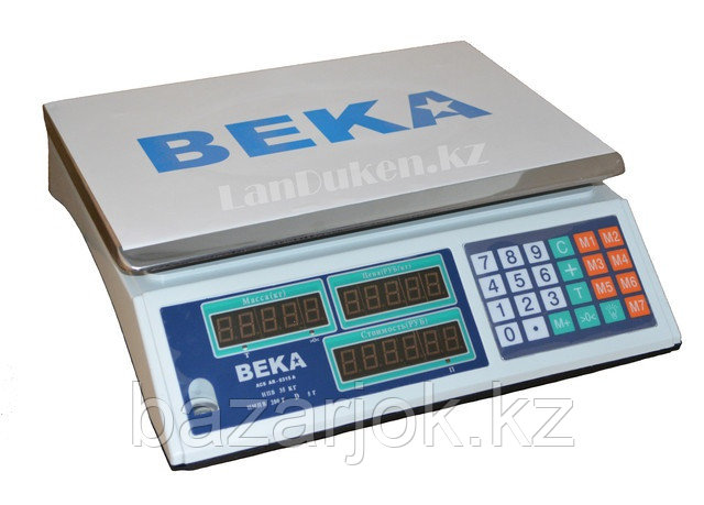 Настольные торговые электронные весы "BEKA", 35 кг - фото 1 - id-p59503982
