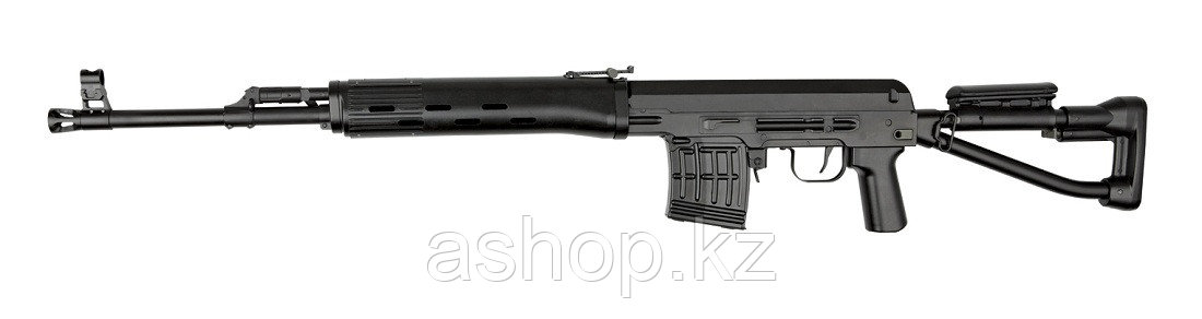 Винтовка снайперская для страйкбола ASG Dragunov SVD-S, Калибр: 6,0 мм, Дульная энергия: 0,9 Дж, Ёмкость магаз