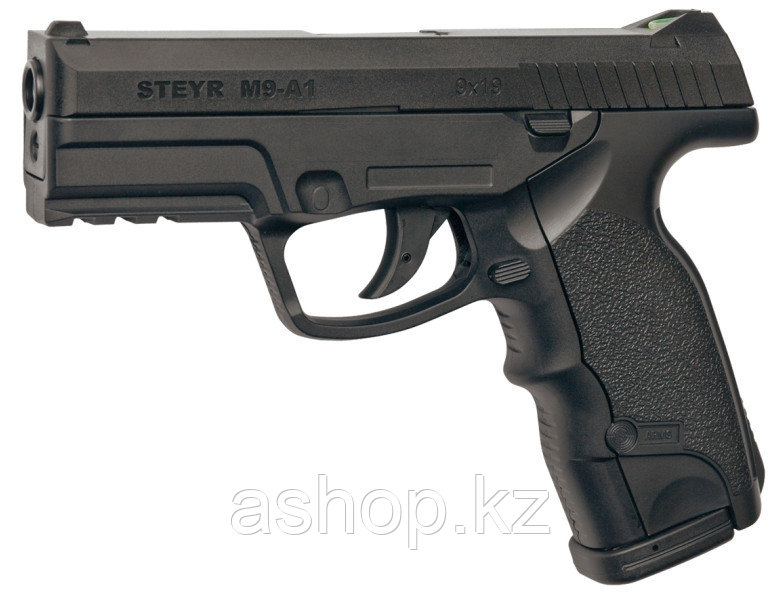 Пистолет для страйкбола ASG Steyr M9-A1, Калибр: 4,5 мм (.177, BB), Дульная энергия: 1,9 Дж, Ёмкость магазина