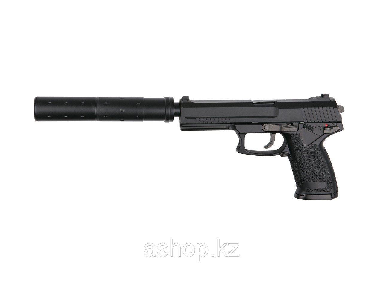 Пистолет для страйкбола ASG MK23 Special Operations, Калибр: 6,0 мм, Дульная энергия: 0,7 Дж, Ёмкость магазина