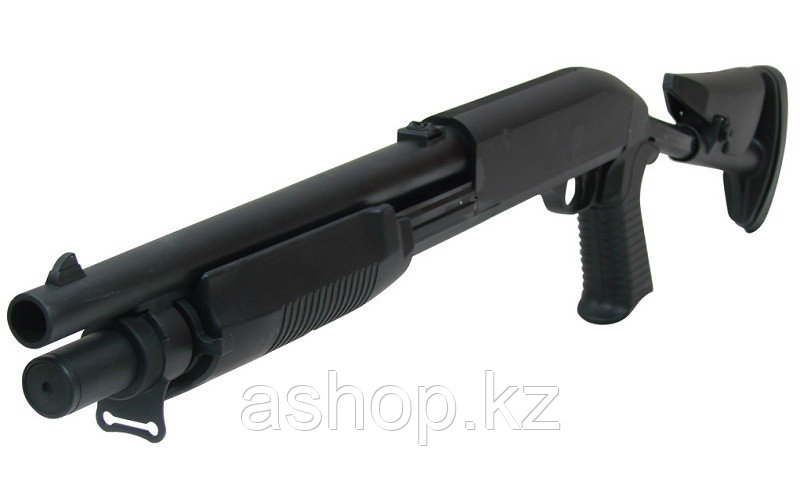 Short Franchi SAS 12 ASG дробовик для страйкбола, 1,2 Дж, Приклад: Складной, Цвет: Чёрный