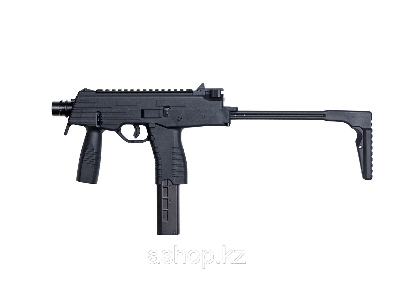 Пистолет-пулемёт для страйкбола ASG B&T MP9 A1, Калибр: 6,0 мм, Дульная энергия: 1,0 Дж, Ёмкость магазина (бар