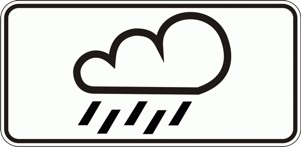 Знак 7.16 Влажное покрытие