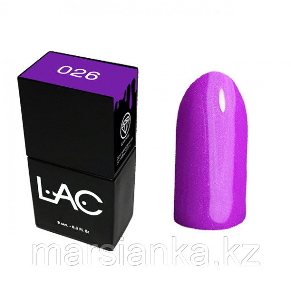 Гель лак LAC 026, 9мл