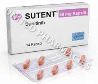 Сутент(Sutent) 50 мг Сунитиниб  Pfizer Италия