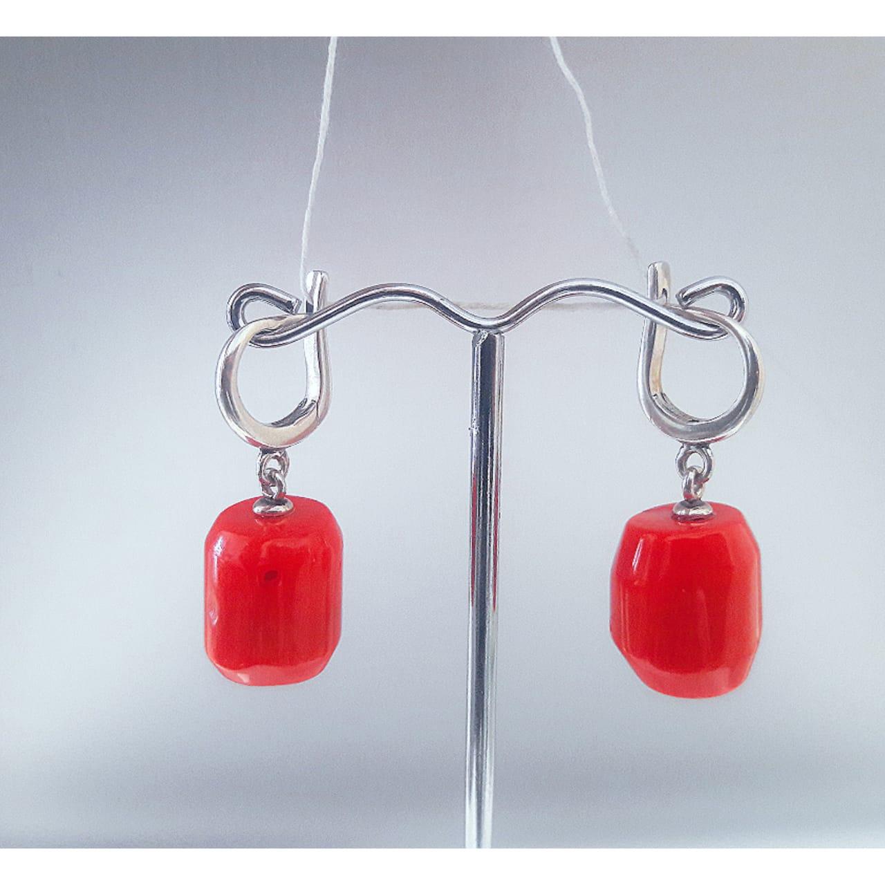 Серьги с Корралом