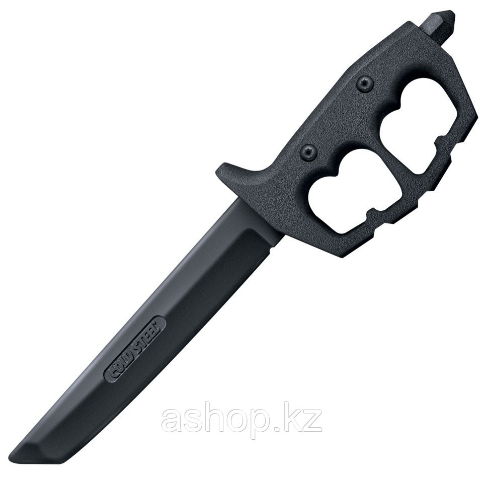 Нож тренировочный Cold Steel Trench Knife Tanto Rubber Training, Общая длина: 340 мм мм, Толщина лезвия: 1,05