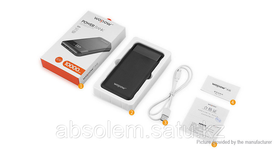 Powerbank Wopow sd10 10000 mAh