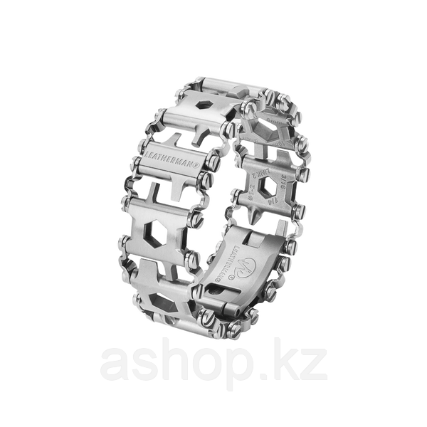 Мультитул браслет Leatherman Tread, Функционал: Для повседневного ношения, Кол-во функций: 29 в 1, Цвет: Сереб